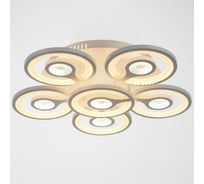 Люстра BayerLux с ПДУ 59121/6WT LED 150Вт 3 режима диммер белый 52х52х14 см 5109312