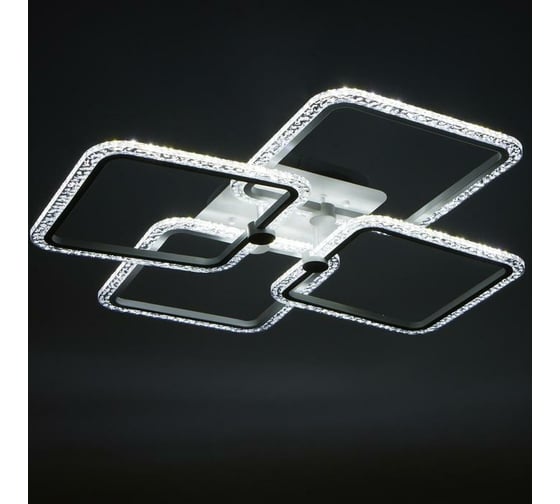 Люстра BayerLux с ПДУ 71105/4WT LED 160Вт 3000-6000К диммер белый 5108293