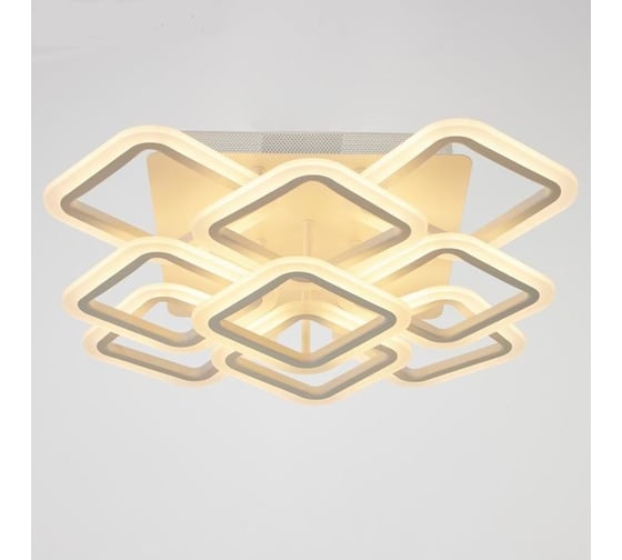 Люстра BayerLux с ПДУ 71176/9 LED 162Вт диммер 3000-6000К белый 58х58х15,5 см 4934960