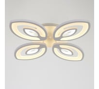 Люстра BayerLux с ПДУ 10036/4WT LED 128Вт 3000-6000К диммер белый 55х55 см 5177779