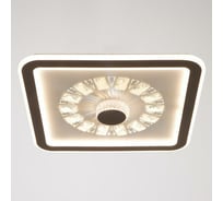 Люстра BayerLux с ПДУ 60411/1 LED 104Вт диммер 3000-6000К кофе 48х48х8 см 4942300
