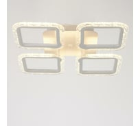Люстра BayerLux с ПДУ 10018/4WT LED 72Вт 3000-6000К диммер белый 38х38 см 5177722