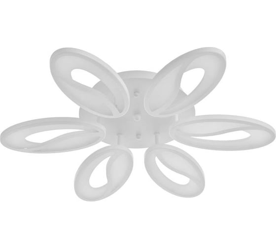 Люстра BayerLux с ПДУ 59114/6WT LED 60+60Вт 3 режима диммер белый 5109316 1