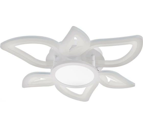 Люстра BayerLux с ПДУ 10014/7 LED 120Вт 3000-6000К диммер с подсветкой белый 52х52х13 см 5169342
