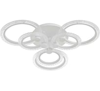 Люстра BayerLux с ПДУ 59120/6WT LED 120Вт 3000-6000К диммер белый 65х65х10 см 5109296
