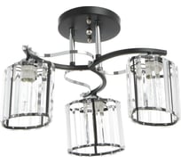 Люстра BayerLux 91280/3 E27 40Вт черный-хром 54х54х25 см 4901099