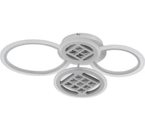 Люстра BayerLux с ПДУ 1158/4WT LED 116Вт 3000-6000К диммер белый 63х45х12 см 5250766
