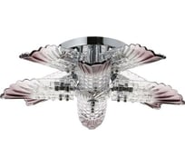 Люстра BayerLux 86302/8 E14 40Вт+LED 9Вт хром 60х60х19 см 5109340