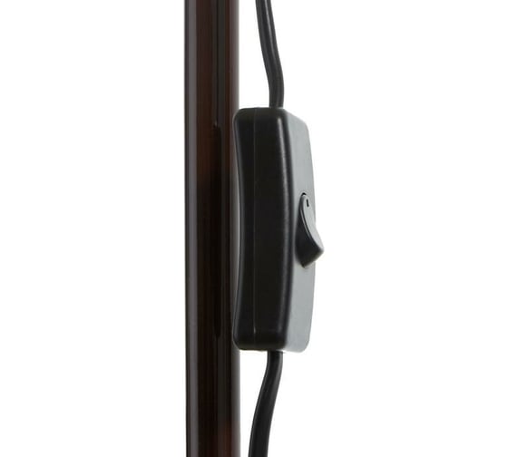 Торшер BayerLux 1341056ML/1 BR, 1х15Вт E27, цвет коричневый, белый 7060106
