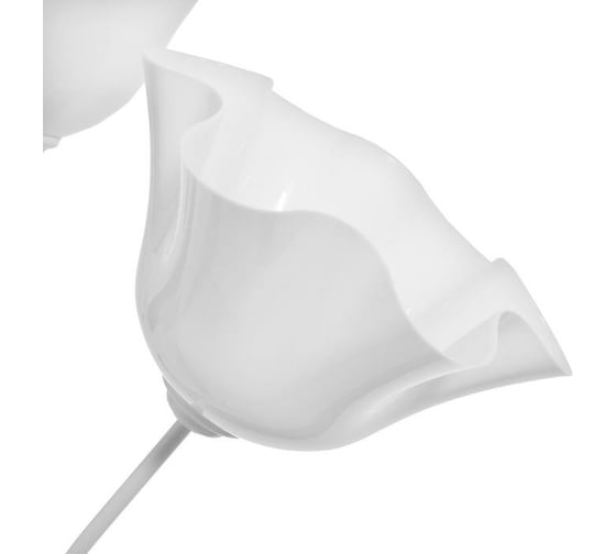 Торшер BayerLux 1341055ML/3 WT, 3х15Вт, E27, цвет белый 7060105