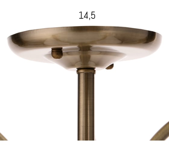 Люстра BayerLux 73164/5 E27 40Вт бронза 56х56х28 см 4901229