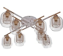 Люстра BayerLux 662431/8 E14 40Вт белый-золото 72х72х20 см 4625902