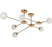 Люстра BayerLux 1028672 2х40Вт G9 4х40Вт E27 бронза 100х100х35 см 4623869