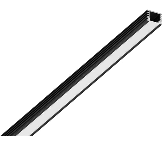 Комплект SWG SF-1612-BL профиль накладной черный глубокий 2м 00-00020194