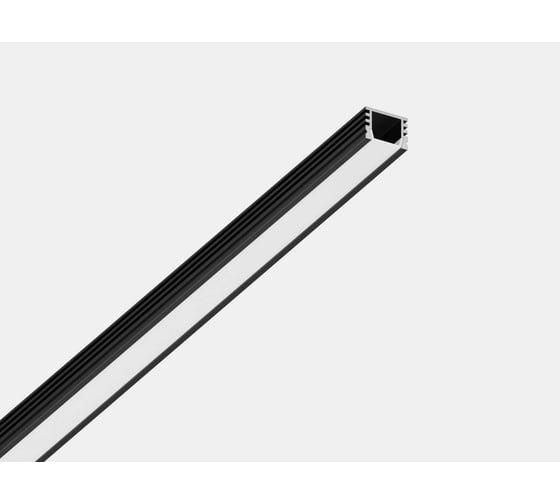 Комплект SWG SF-1612-BL профиль накладной черный глубокий 2м 00-00020194