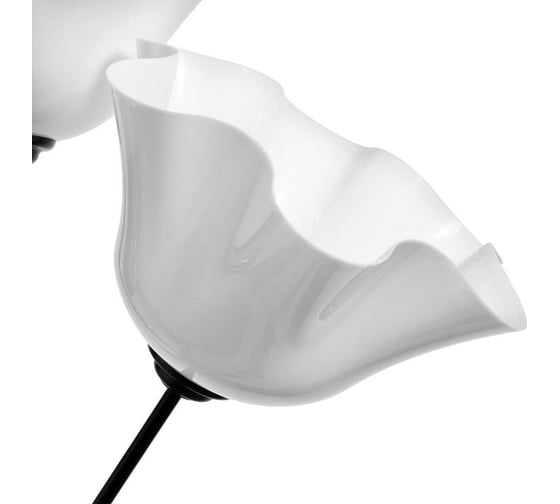 Торшер BayerLux 1341055ML/3 BK, 3х15Вт E27, цвет чёрный, белый 7060104