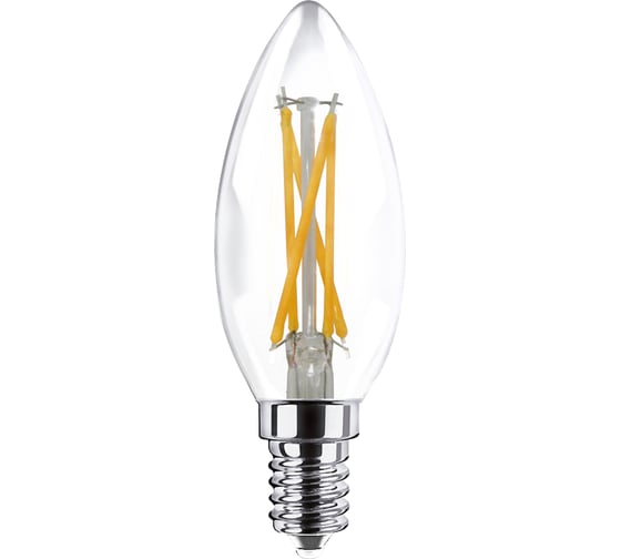Светодиодная лампа свеча Ultra LED С35 F 4W E14 3000K 5055268048900