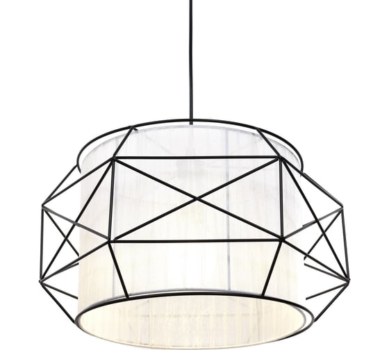 Подвесной светильник Lumina Deco Berti LDP 8001 BK+WT