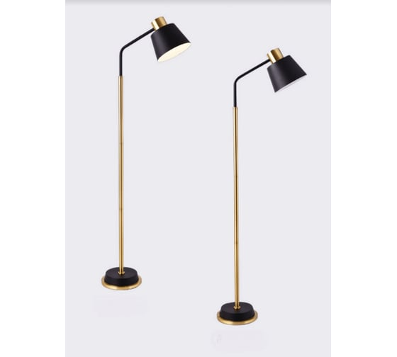 Торшер Lumina Deco Ardini LDF 5525 BK+GD