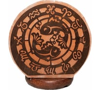 Соляной светильник STAY GOLD Рыбы с диммером SG-РБ-Д