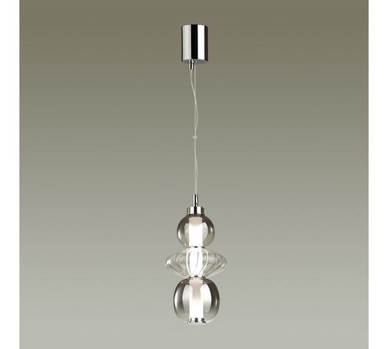 Подвес ODEON LIGHT стекло LED 8W MONRA 4867/8L