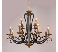 Подвесная люстра Мелодия Света PL2909-12 BK+AB 000067342