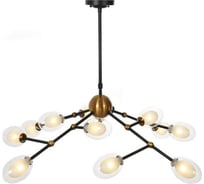 Подвесной светильник Lumina Deco Crocus LDP 7002-12 BK+MD
