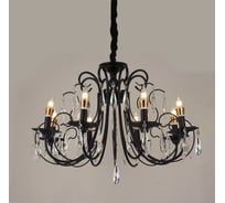 Подвесная люстра Мелодия Света PL3901-6 BK 000067346
