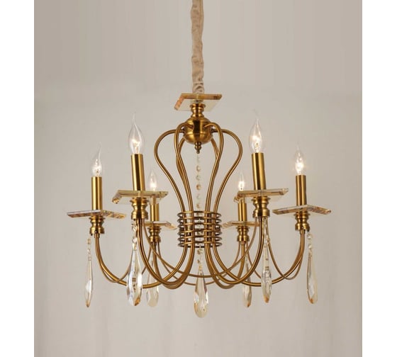 Подвесная люстра Мелодия Света PL2389-8 AB 000067374 1