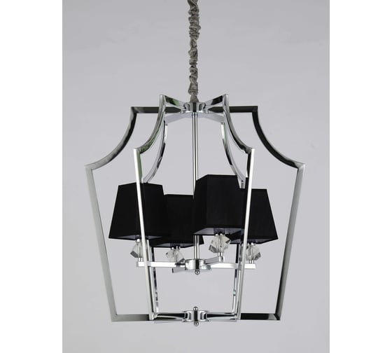 Подвесной светильник Lumina Deco Montero LDP 1249-4 CHR+BK