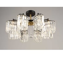 Потолочная люстра Мелодия Света SL7884-8 BK+FGD 000080211