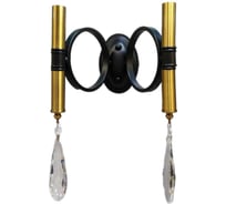 Настенный светильник Мелодия Света PL6526-2W BK+GD 000067372