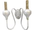 Настенный светильник Мелодия Света PL1075-2W WT+GD 000067362 1