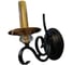 Настенный светильник Мелодия Света PL2909-1W BK+AB 000067343 1