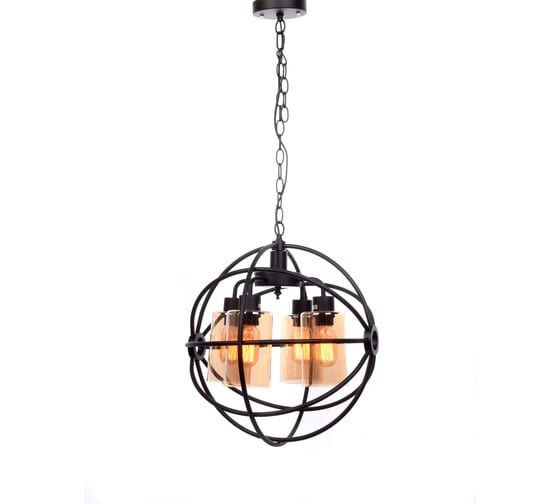 Подвесной светильник Lumina Deco Stradi LDP 11509-4 BK