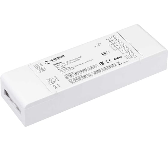 Диммер INTELLIGENT ARLIGHT SMART-CC-205-72-SH-PD-SUF IARL, IP20, пластик 038184 1