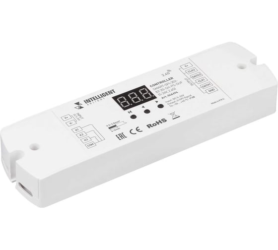 Контроллер INTELLIGENT ARLIGHT SMART-SPI-302-82-2G-SH-PS-SUF IARL, IP20, пластик 046474 1