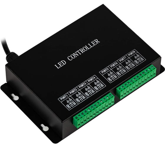 Контроллер MAKSILED 8192pix, 220В, TCP/IP ML-H801RC 1