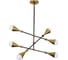 Подвесной светильник Lumina Deco Valpina LDP 6029-6 BK+MD 1