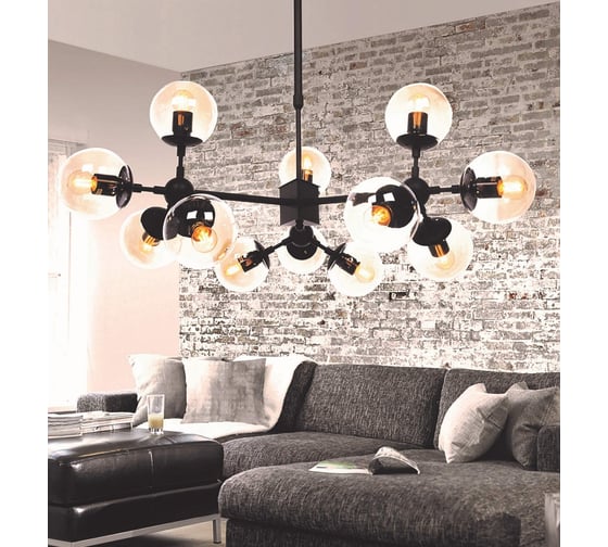 Подвесной светильник Lumina Deco Zodiak LDP 160-12 BK