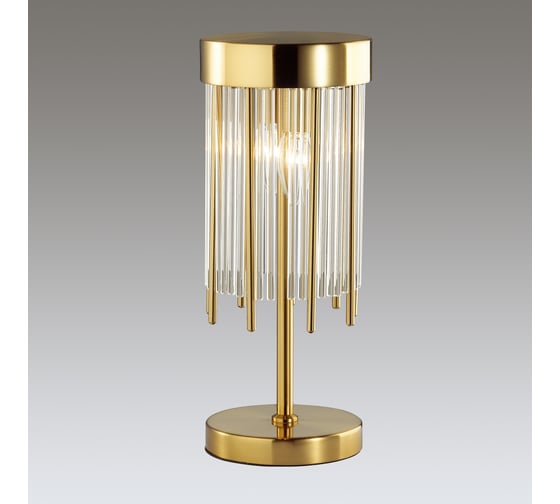 Настольная лампа ODEON LIGHT стекло E14 2*40W YORK 4788/2T