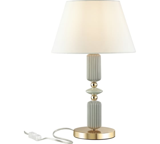 Настольная лампа ODEON LIGHT текстиль E27 1*60W CANDY 4861/1TA