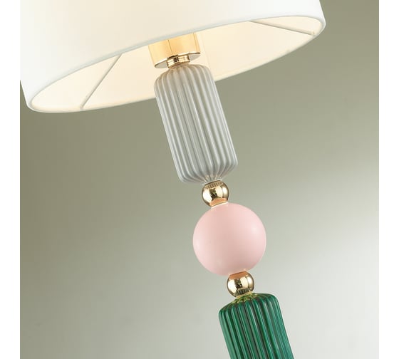 Настольная лампа ODEON LIGHT текстиль E27 1*60W CANDY 4861/1T
