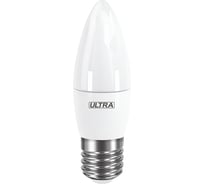 Светодиодная лампа Ultra LED С37 8,5W E27 4000K