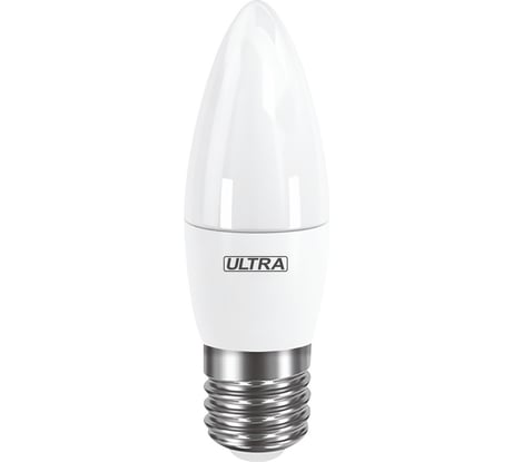 Светодиодная лампа Ultra LED С37 8,5W E27 4000K