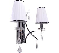 Настенный светильник бра Lumina Deco Glamour LDW 66247-2 WT+CHR