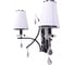Настенный светильник бра Lumina Deco Glamour LDW 66247-2 WT+CHR 3