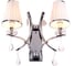 Настенный светильник бра Lumina Deco Glamour LDW 66247-2 WT+CHR 6