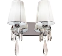 Настенный светильник бра Lumina Deco Alessia LDW 1726-2W CHR