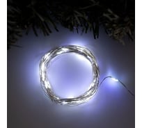 Гирлянда-нить Luazon ROSA, IP20, 5 м, Н.С. LED-50-4.5V, 3хАА, 2 режима, белый 5198305